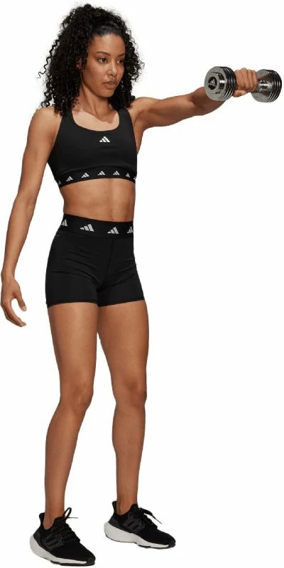 Kompresijske kratke hlače za ženske adidas, črne