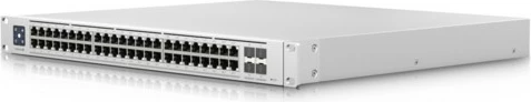 Managed stikalo UniFi USW-ENTERPRISE-48-POE, Ubiquiti, 48x 2.5G Ethernet, belo