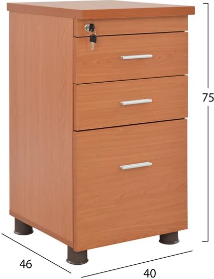 Profesionalni pisarniški predalnik v barvi češnje FH2049.13 40x52x60 cm