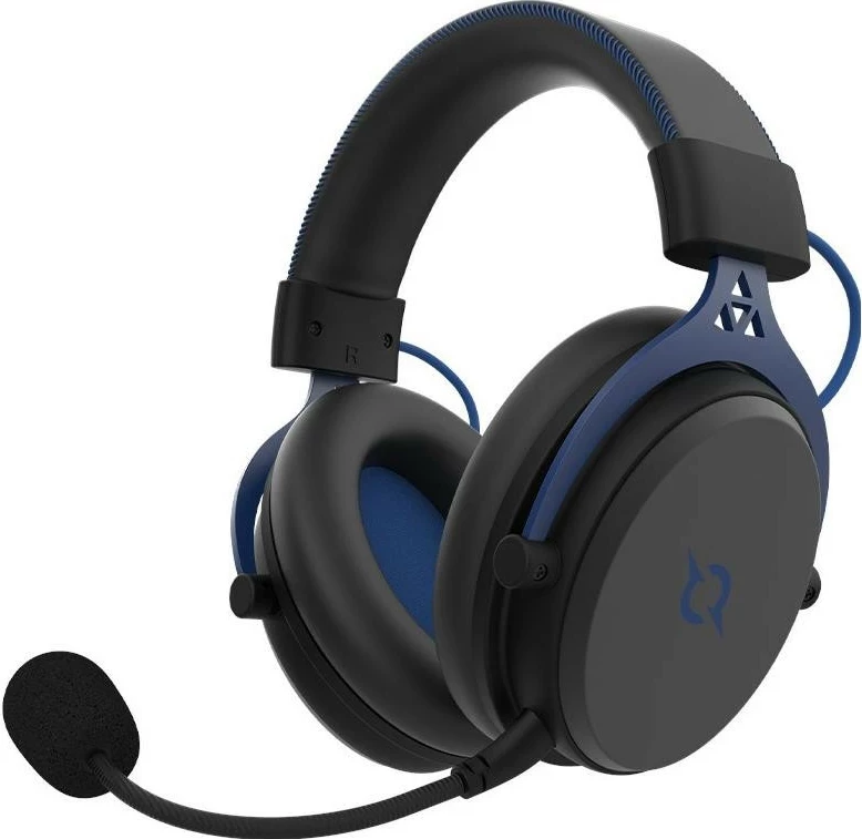 Slušalke AQIRYS Sirius Pro 7.1, z odstranljivim mikrofonom, Bluetooth, USB, 3,5 mm, črne
