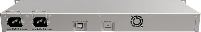 Mrežna ohišje MikroTik RB1100AHx4 Dude Edition, 4 jedra, SSD, srebrna
