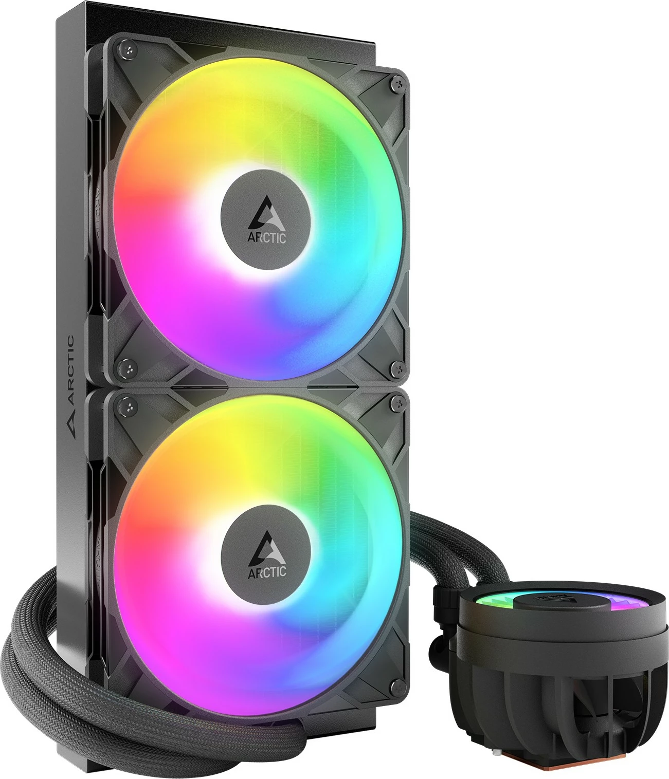 Vodeni hladilnik 280 mm z A-RGB osvetlitvijo, ARCTIC Liquid Freezer III Pro 280 A-RGB