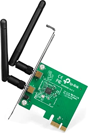 Wi‑Fi omrežna kartica, TP‑Link TL‑WN881ND, PCIe, dve anteni, črna