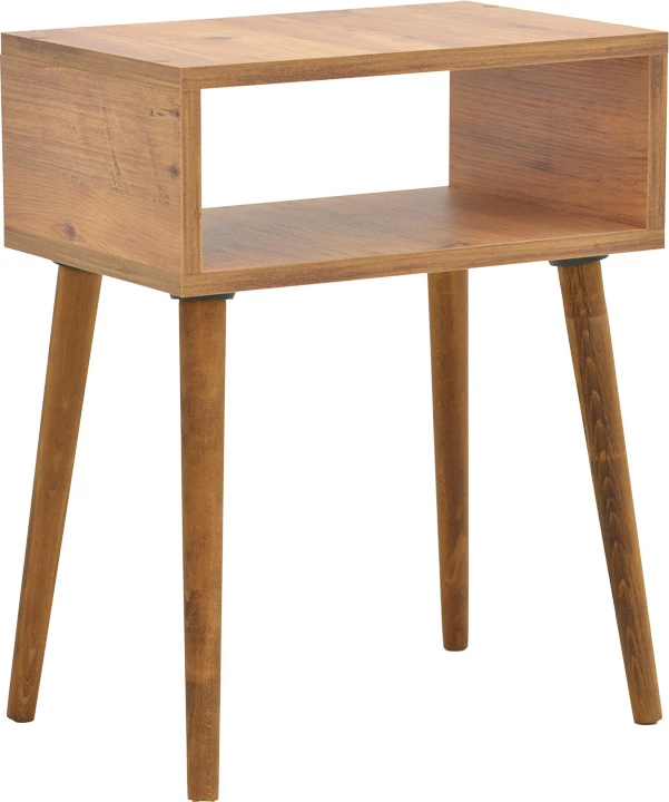 Nočna omarica Hank, naravna barva, 45x30x60 cm