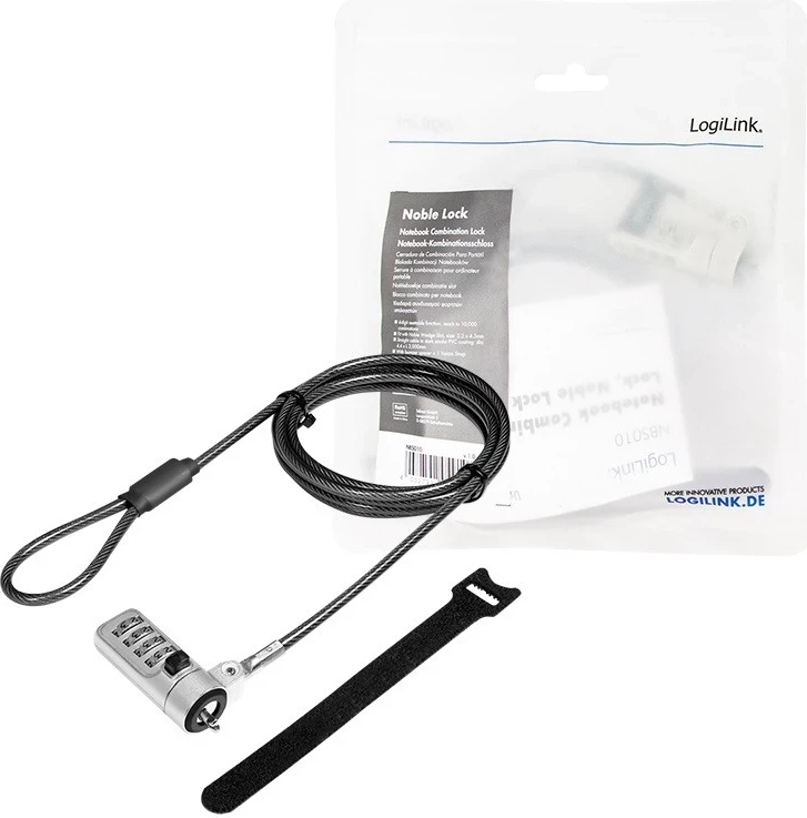 Varnostni kabel za prenosnik Logilink, 2,0 m