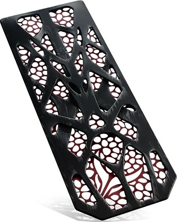 Zadnja plošča PowerColor Red Devil RX 7900, aluminij, črna