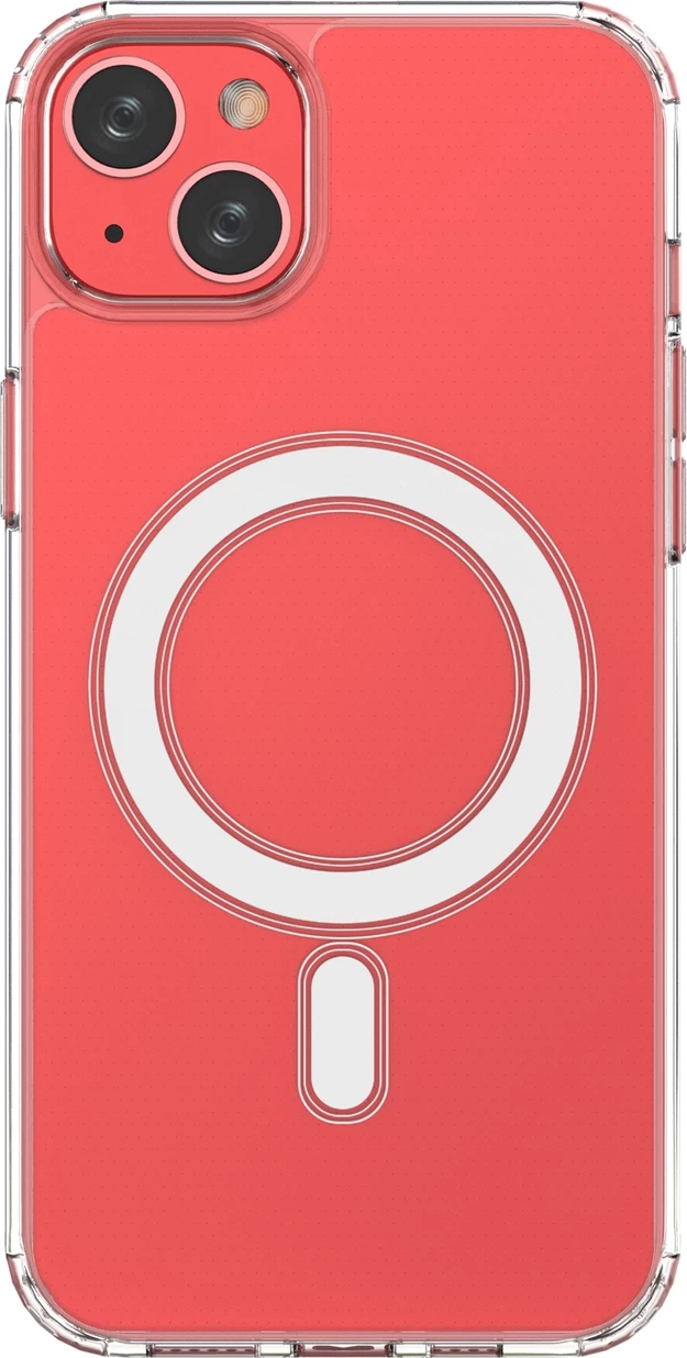 Ovitek za iPhone 14 Plus, MagSafe, prosojen — Hurtel