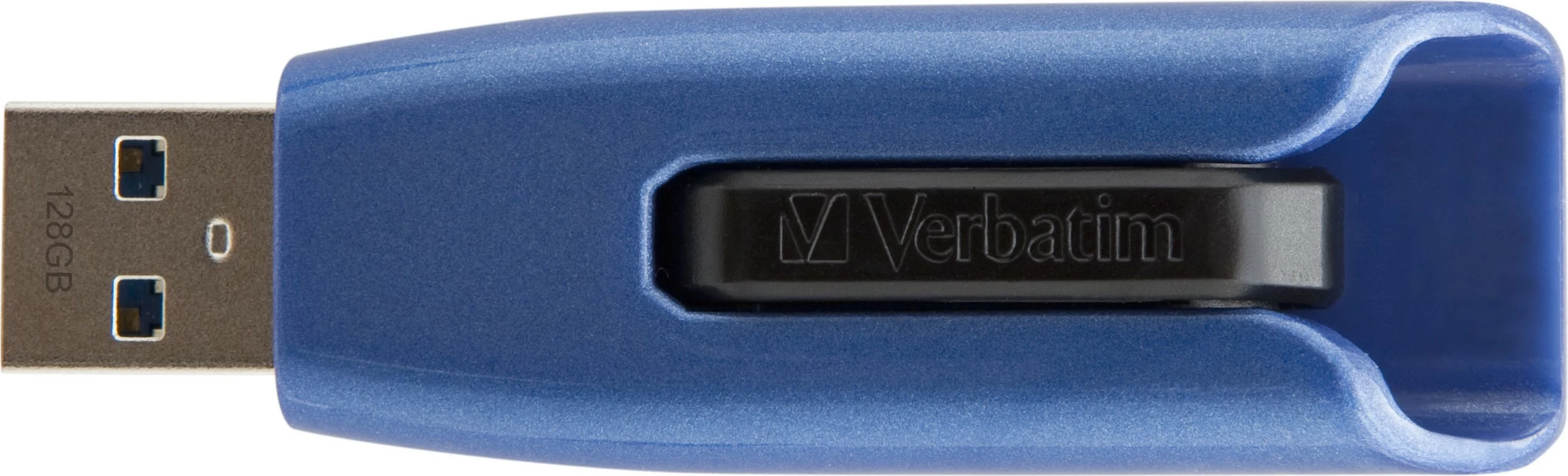 USB pomnilnik Verbatim V3 MAX 128 GB, USB 3.2, slide, modra
