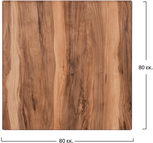 Namizna površina Werzalit 80x80 indijski sezam FH5231.10