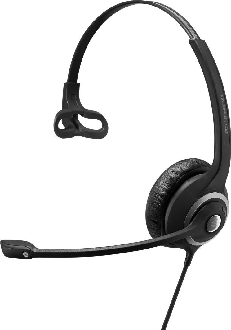 Enostranske slušalke z mikrofonom, Sennheiser IMPACT 230 1000516, z žico, črne