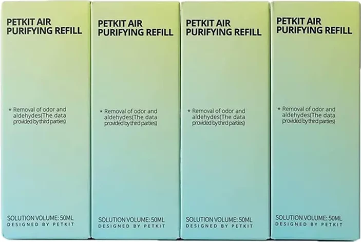 Polnilo za odstranjevanje vonja Petkit Pura X Air, 50 ml, set 4 kosa