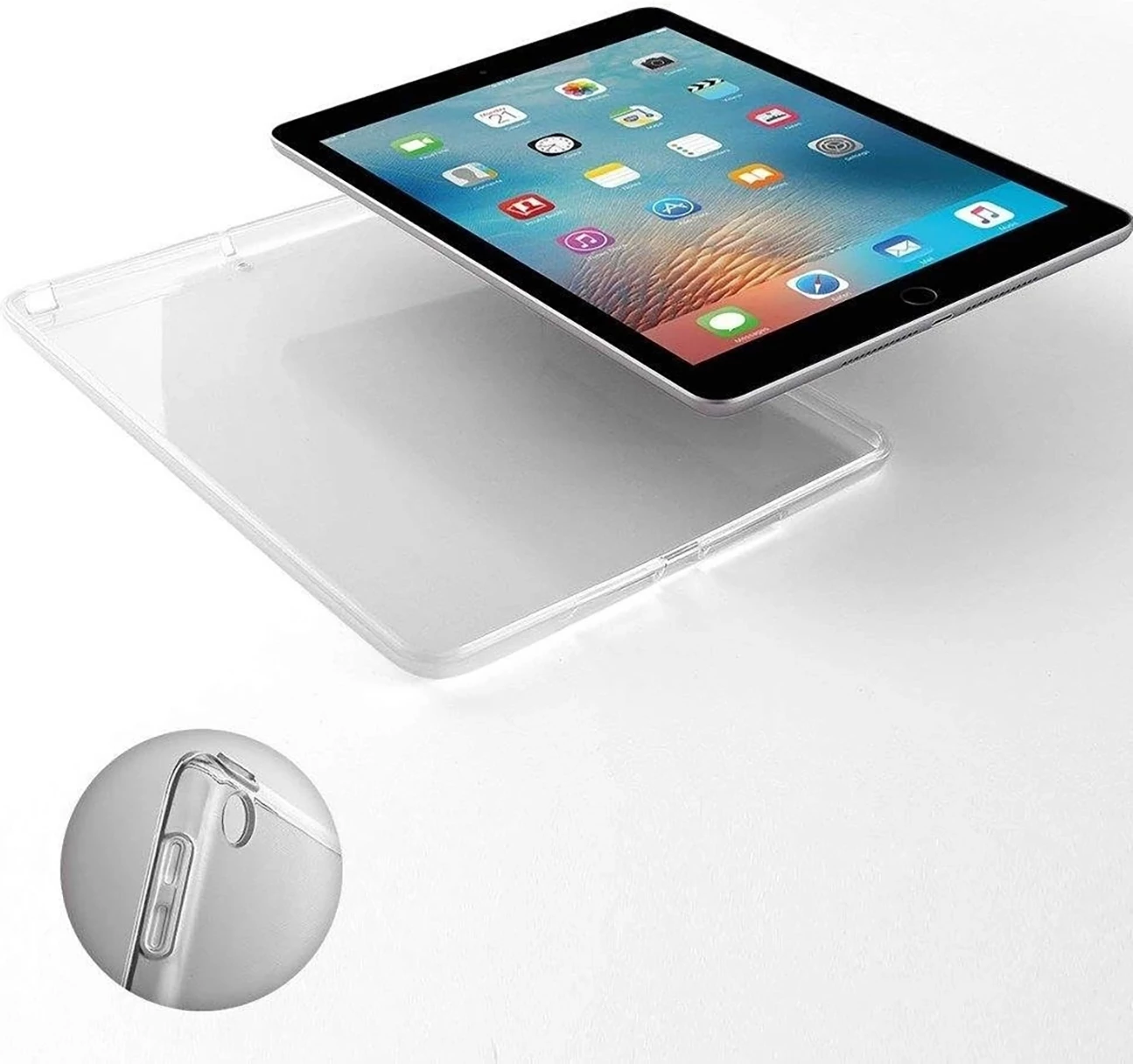 Ovitek za tablico Hurtel Slim Case za iPad Pro 11'' 2024, TPU, prozoren