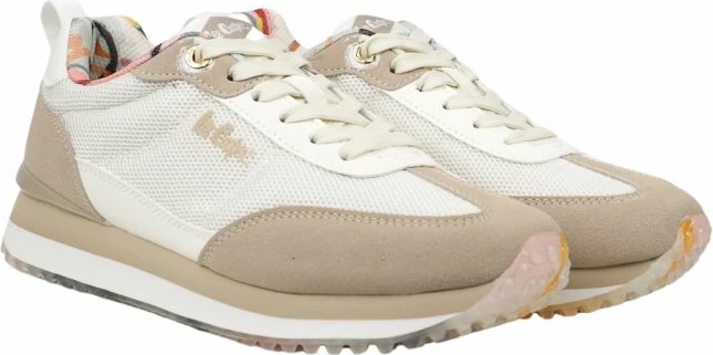 Ženske čevlje Lee Cooper, bele/bež