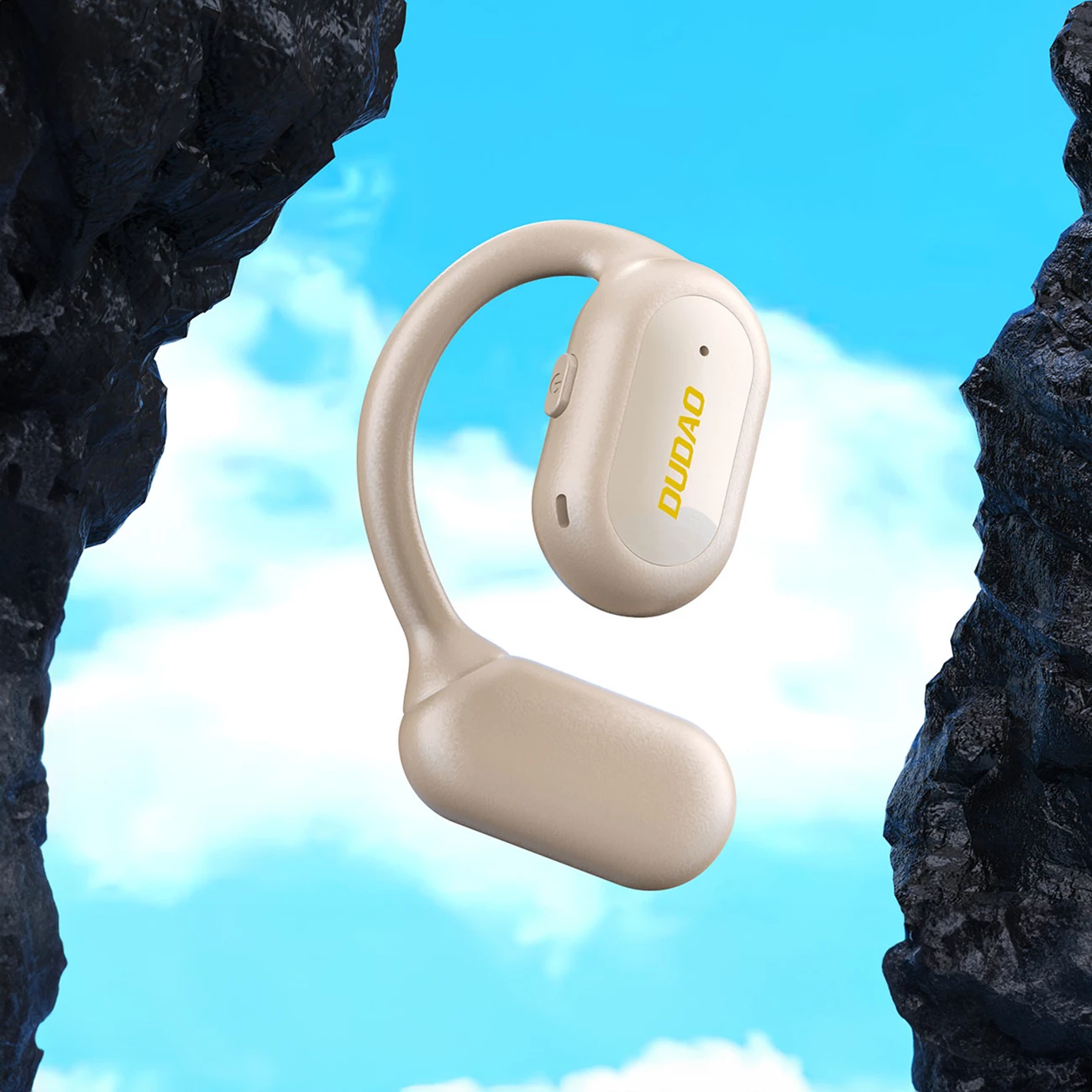 Poslovne brezžične slušalke Dudao U4A, Bluetooth 5.3, IPX5, bele