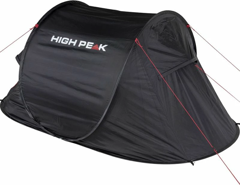 Šotor za kampiranje/na prostem High Peak Vision 3, črn