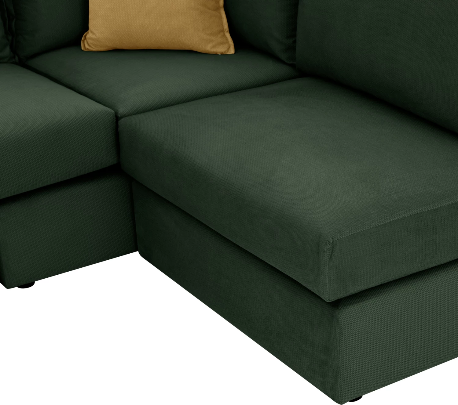 Kotna sedežna garnitura MONZA FH3256.17 zamenljiva zelena 265x195x98