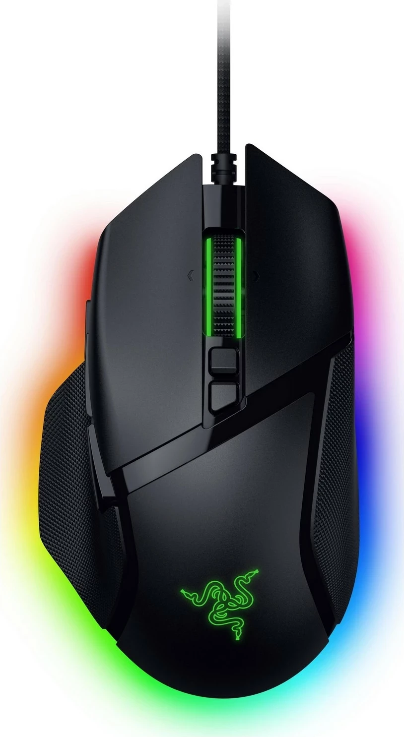 Optični miš Razer Basilisk V3 35K, RGB, črn