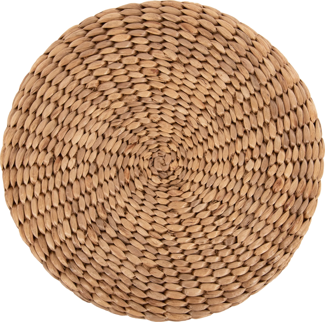 Stol JIM FH7824 iz tikovine v naravni barvi z matiranim sedežem Φ43x43Hcm