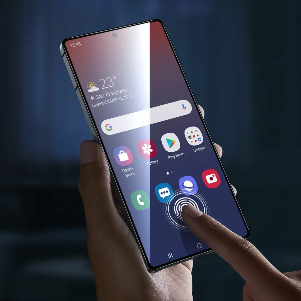 Kaljeno zaščitno steklo za zaslon ESR, Samsung Galaxy S25 Ultra, 2 kosa, prozorno