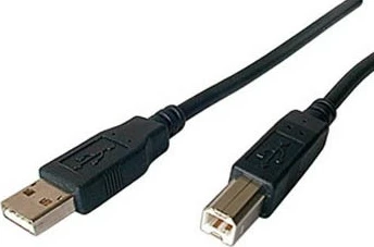 USB 2.0 kabel A na B, 1 m, črn SHARKOON