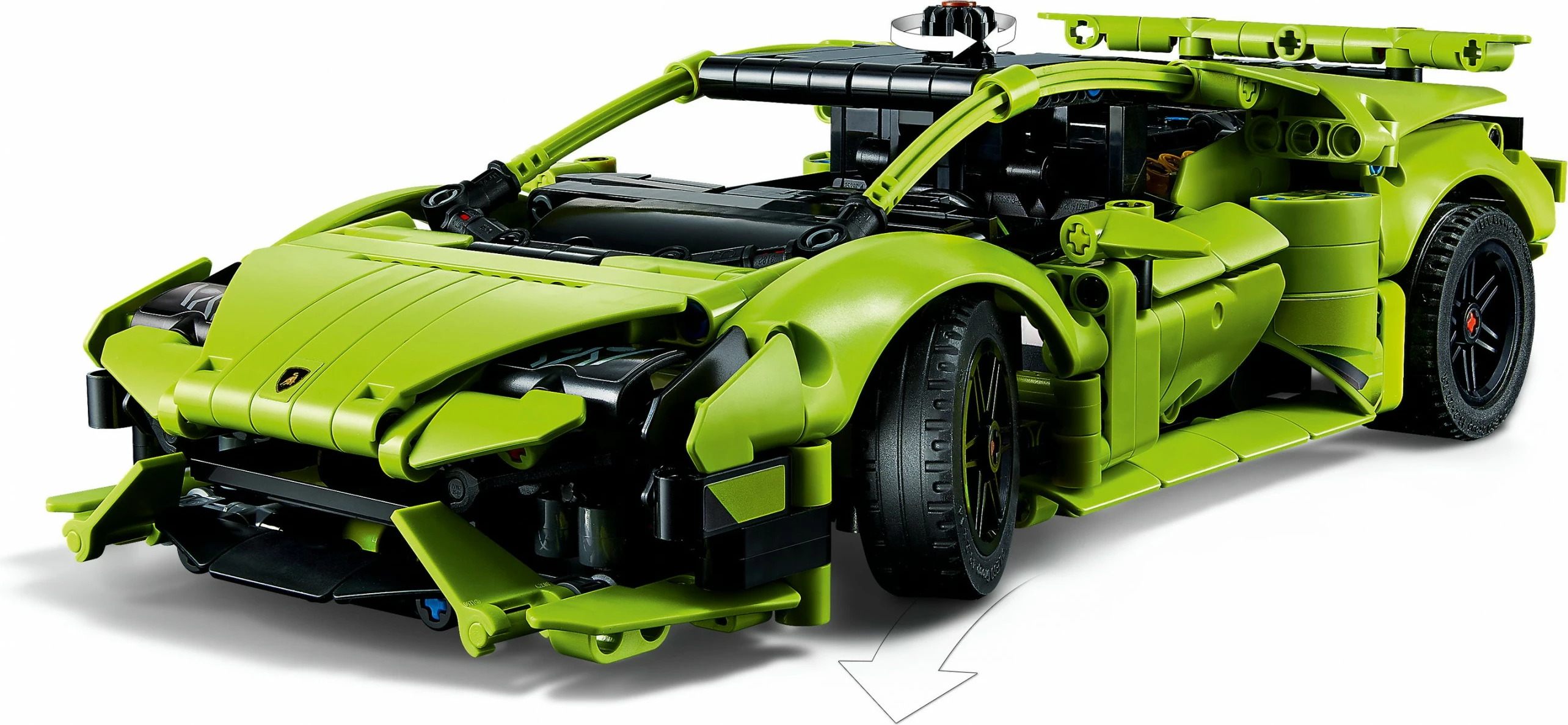 Model Lamborghini Huracán Tecnica LEGO Technic, 806 kosov, večbarven