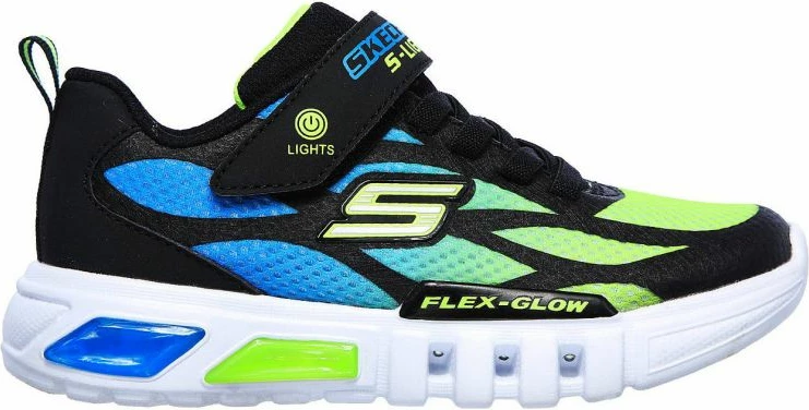Otroške superge, večbarvne Skechers S Lights Flex-Glow Dezlo JR 400016L-BBLM