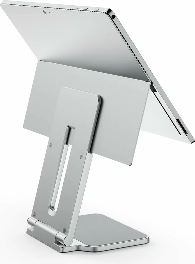 Multimedijski stojalo za Surface Pro/Go, Kensington, aluminij, platina