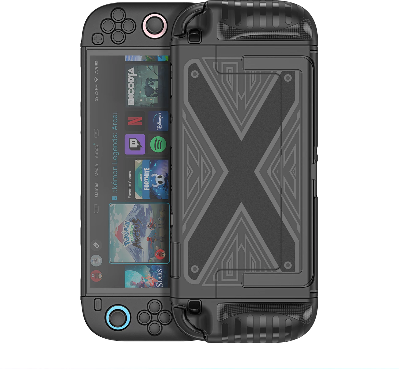 Ovitek za Nintendo Switch 2, Dux Ducis, črn