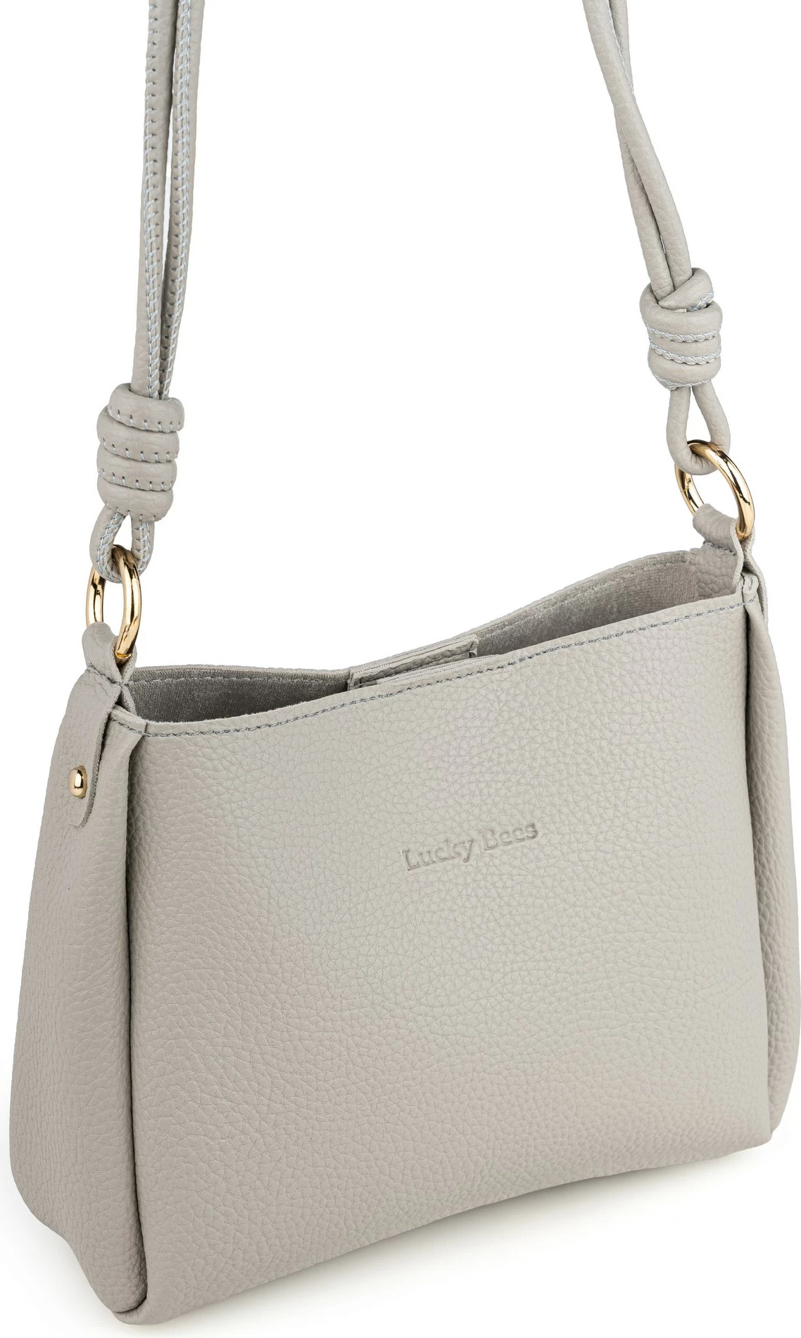Crossbody torbica, Lucky Bees 1227 Ros, siva