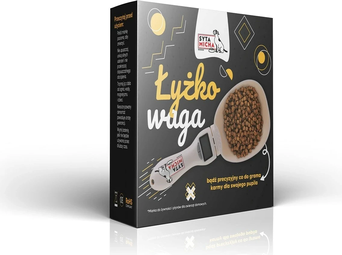 Merilna žlica SYTA MICHA, bela