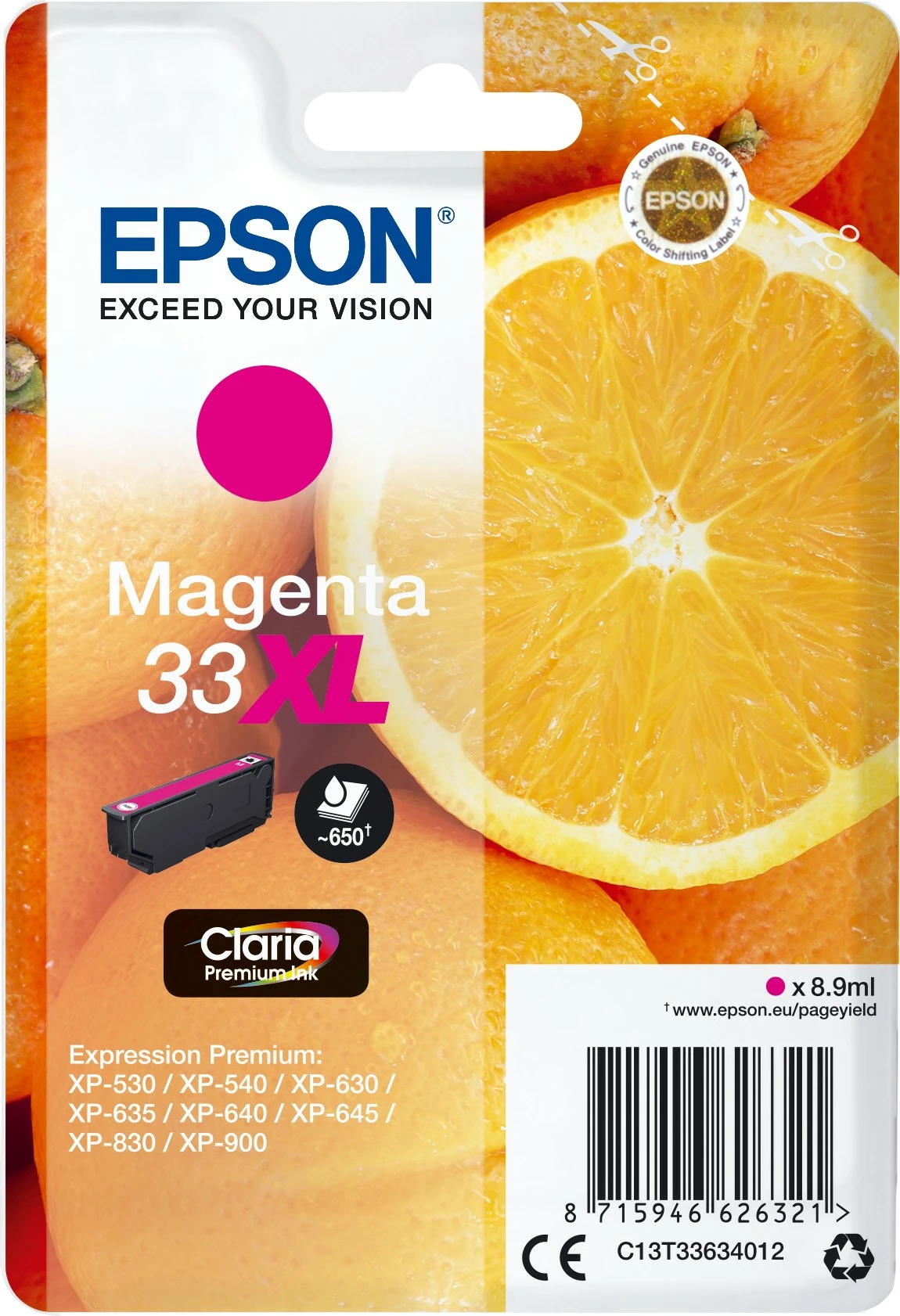 Toner magenta Epson 33XL za Expression Premium