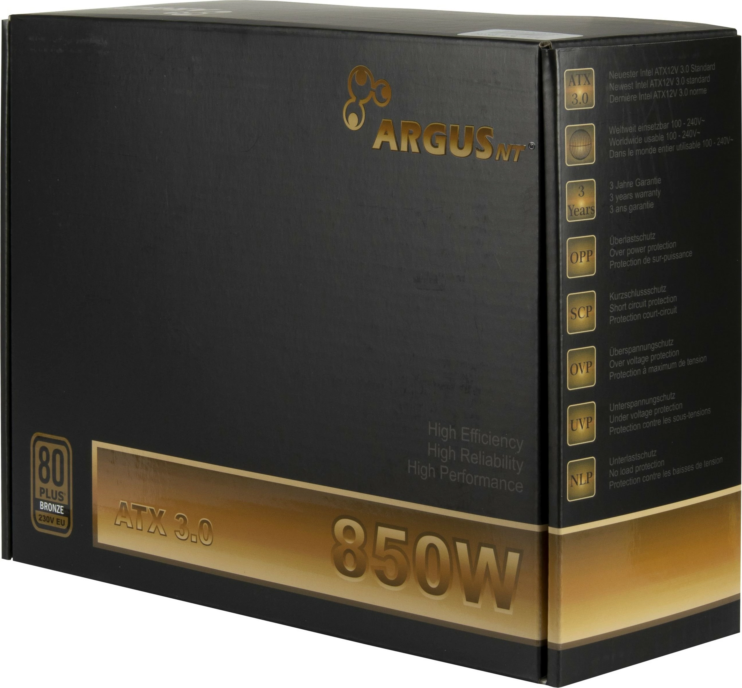 Napajalnik 850 W, ATX 3.1 Inter-Tech Argus BPS-850