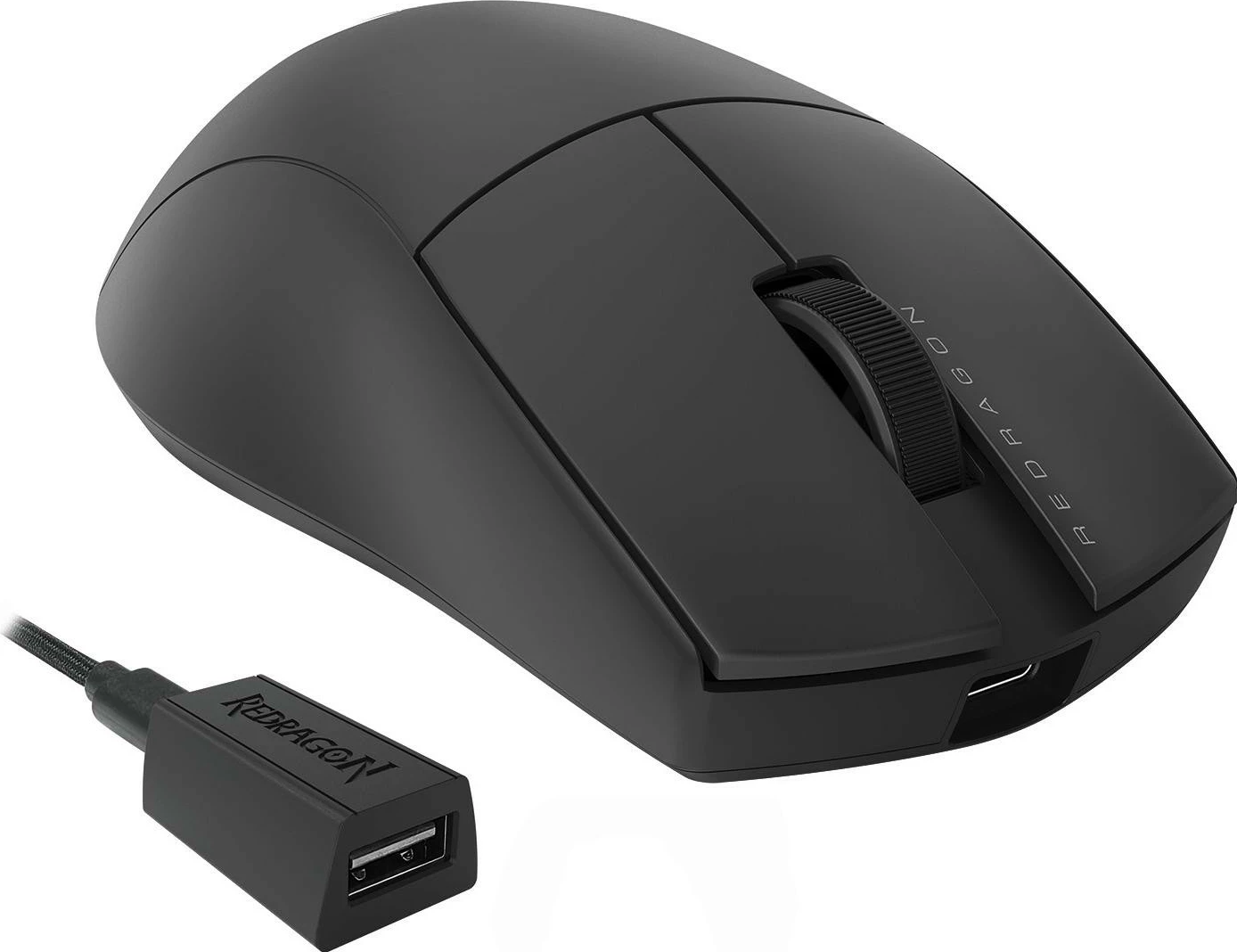 Brezžični ergonomski miška Redragon M916-PRO-4K K1NG, črn