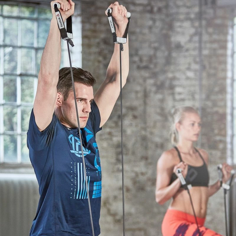 Atletika za vadbo, nastavljive Reebok RSTB-16076, bela/črna