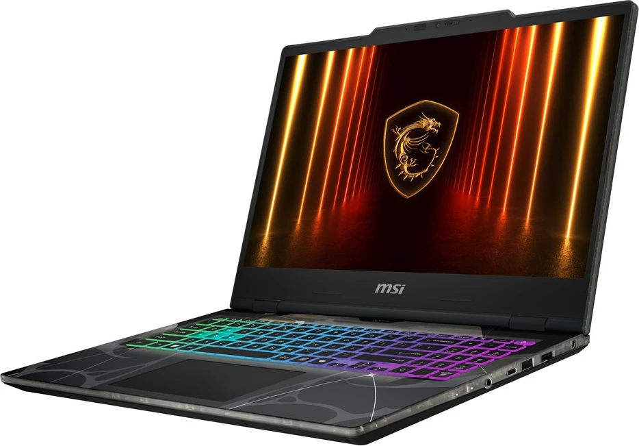 Prenosnik za igre MSI Cyborg 15 B2RWEKG-044XPL, 15,6", Intel Core 5 210H, 16 GB RAM, 512 GB SSD, NVIDIA RTX 5050, črn