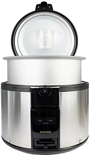 Kuhalnik riža Cuckoo SR-4600, 4,60 L, nerjaveče jeklo, črn
