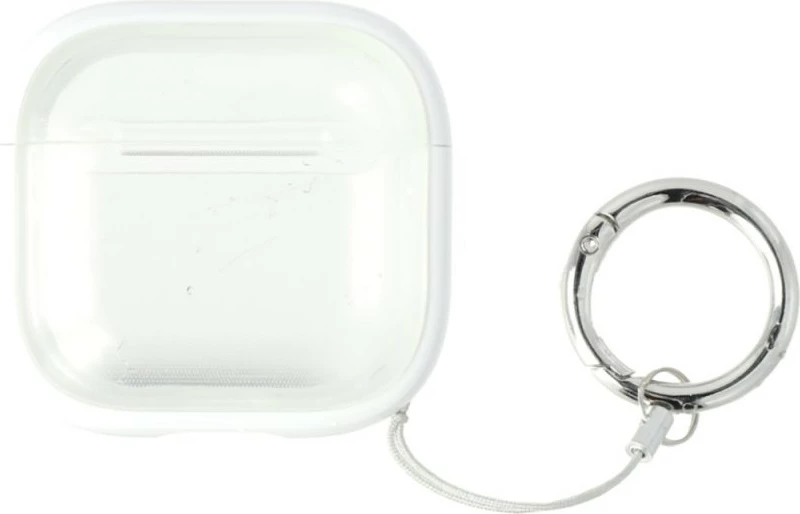 Zaščitni ovoj za AirPods, 4smarts Omega set, 3 kosa, bel/prozoren/moder