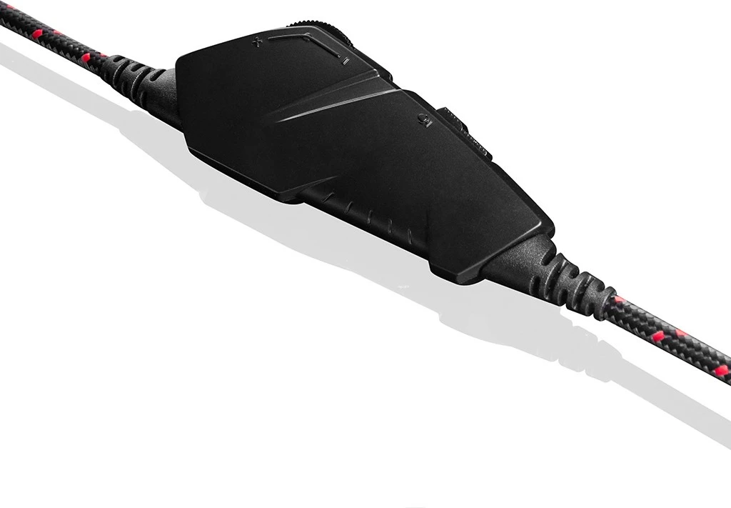 Slušalke gaming MODECOM Volcano MC-839 Sword z mikrofonom, LED, črne