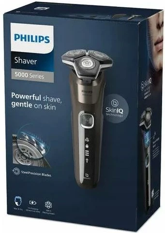 Električna britvica, Philips S5886/38 serija 5000, rjava + etui