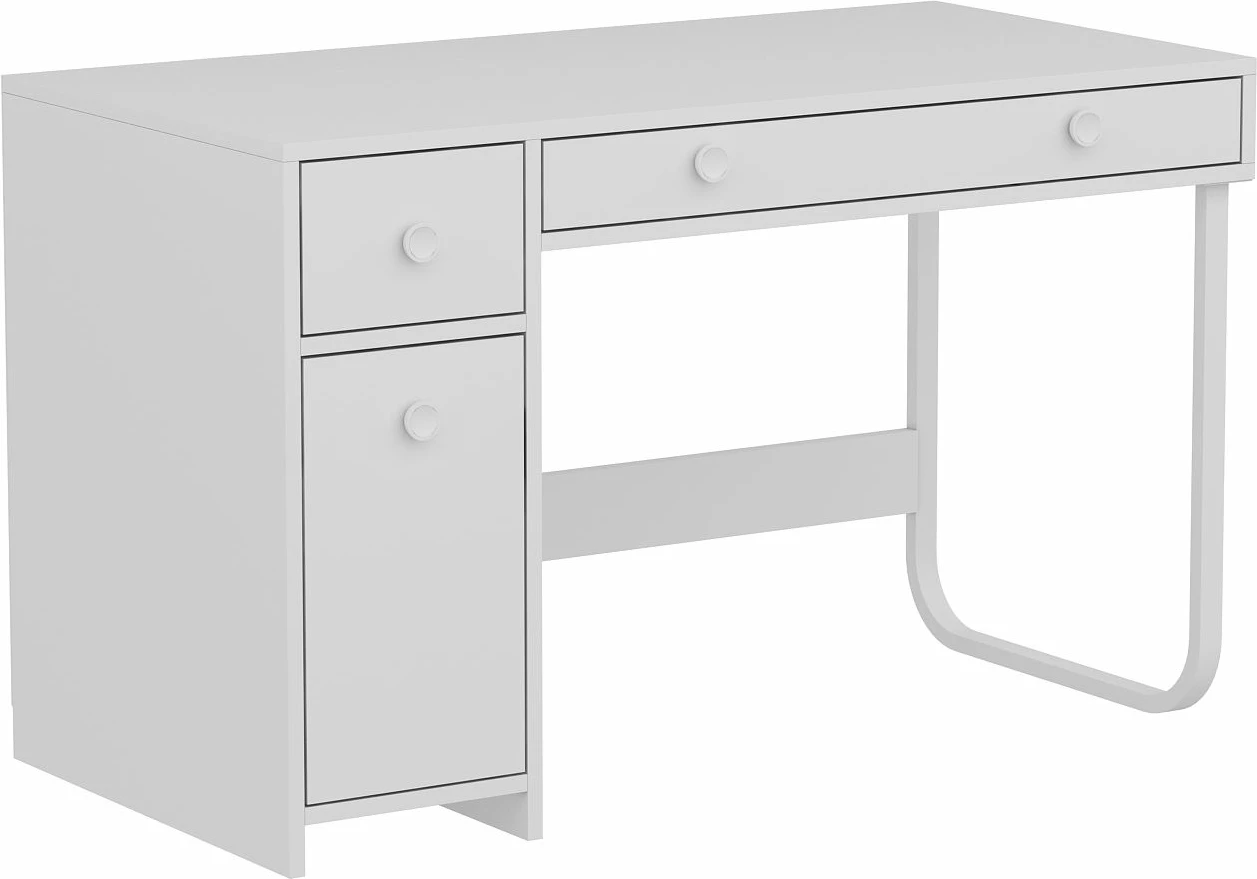Pisalna miza za študij, bela, Skye Decor, ČM002 Asil