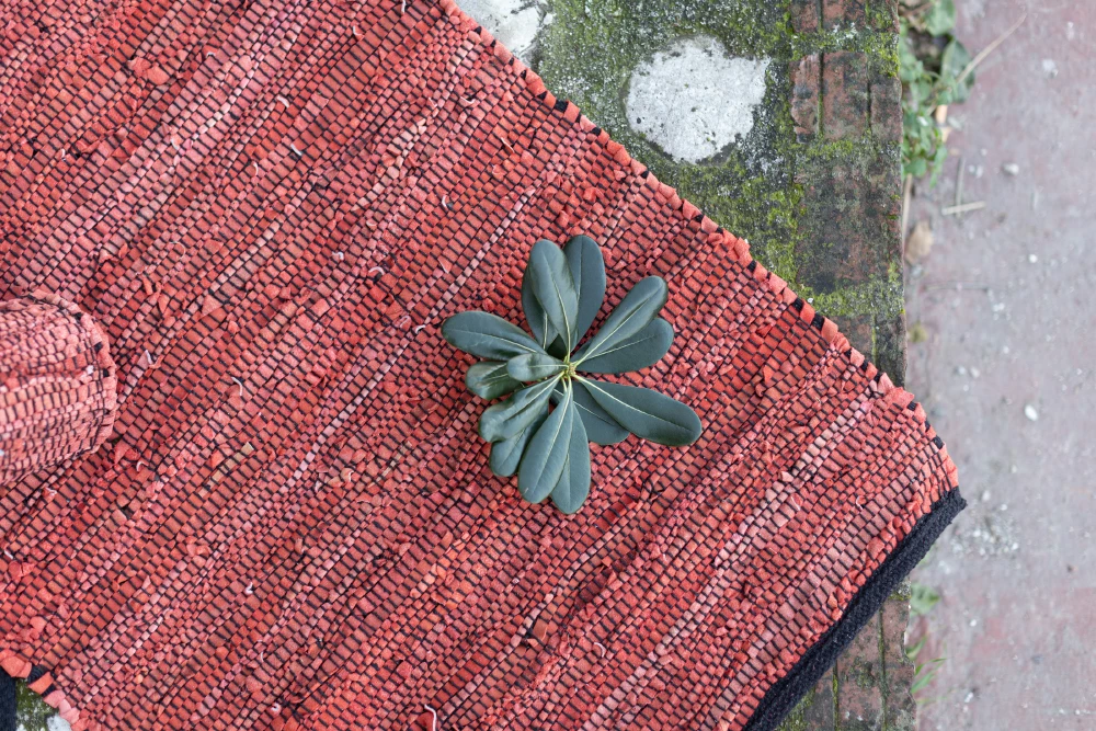 Preproga za hodnik Marocco, usnje, oranžna, 70x150