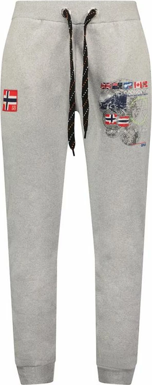 Hlače za moške Geographical Norway Meographe EO, svetlo sive