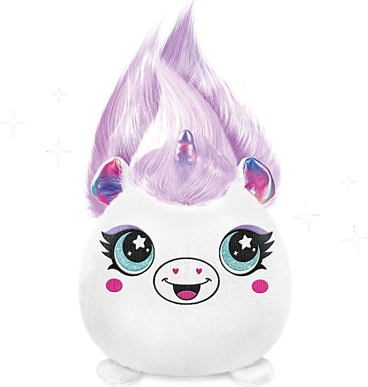 Komplet plišaste igrače z elektronskim aerografom, Epee Project Plusz Fryzurki, večbarvno