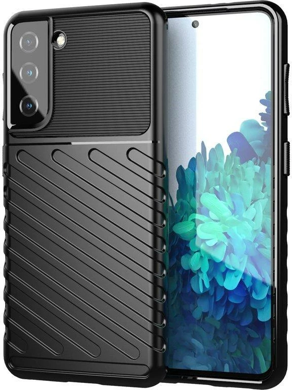 Ovitek za telefon Hurtel Thunder Case za Samsung Galaxy A14 5G, črn