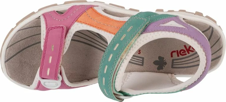 Sandali za ženske Rieker, večbarvni