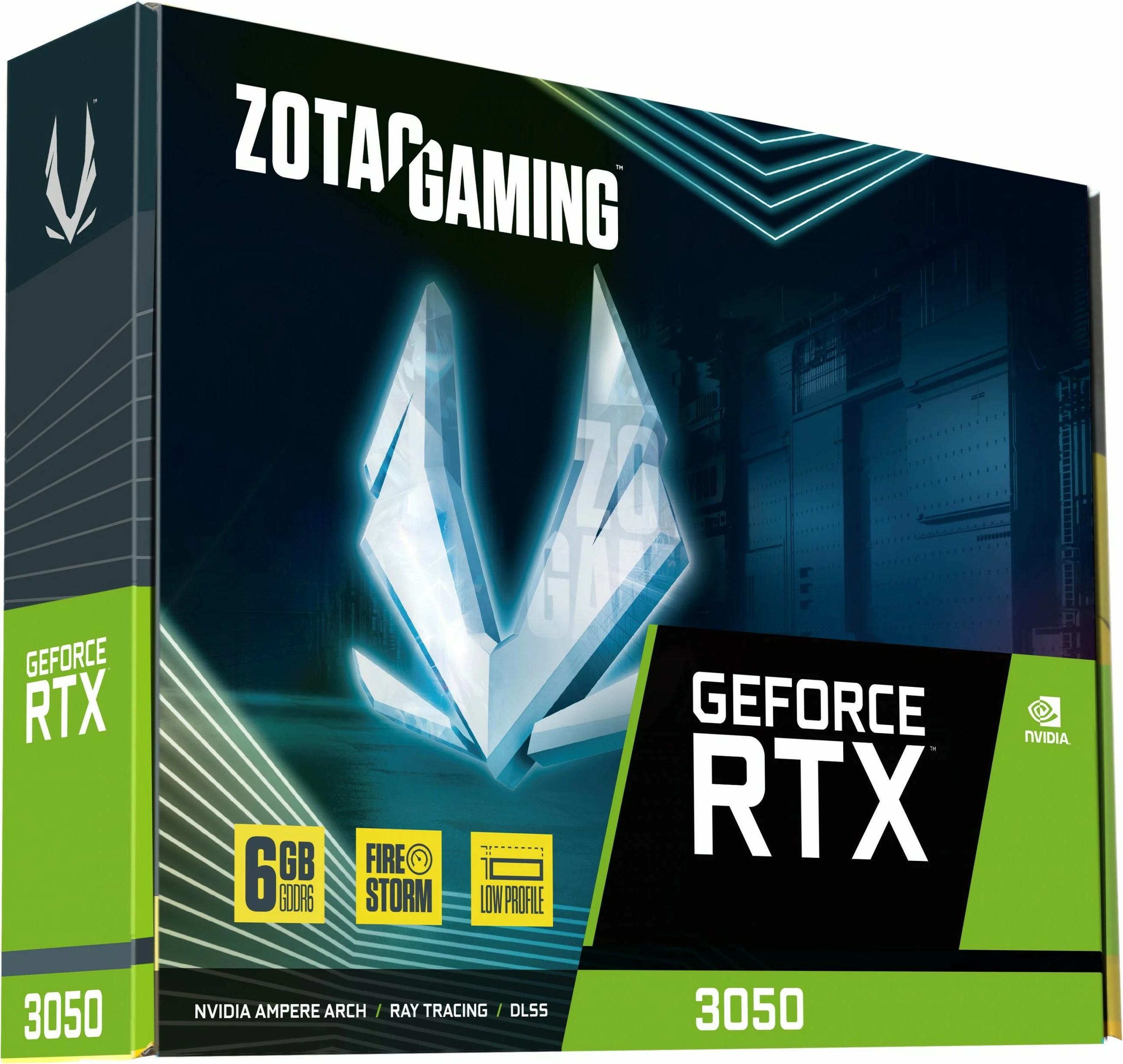 Grafična kartica Zotac GeForce RTX 3050, 6 GB, GDDR6, črna
