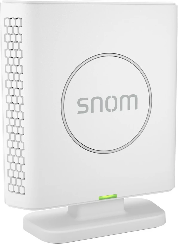 DECT baza Snom M400, 300 m, DHCP, NTP, LLDP-MED, HTTP, TLS, bela