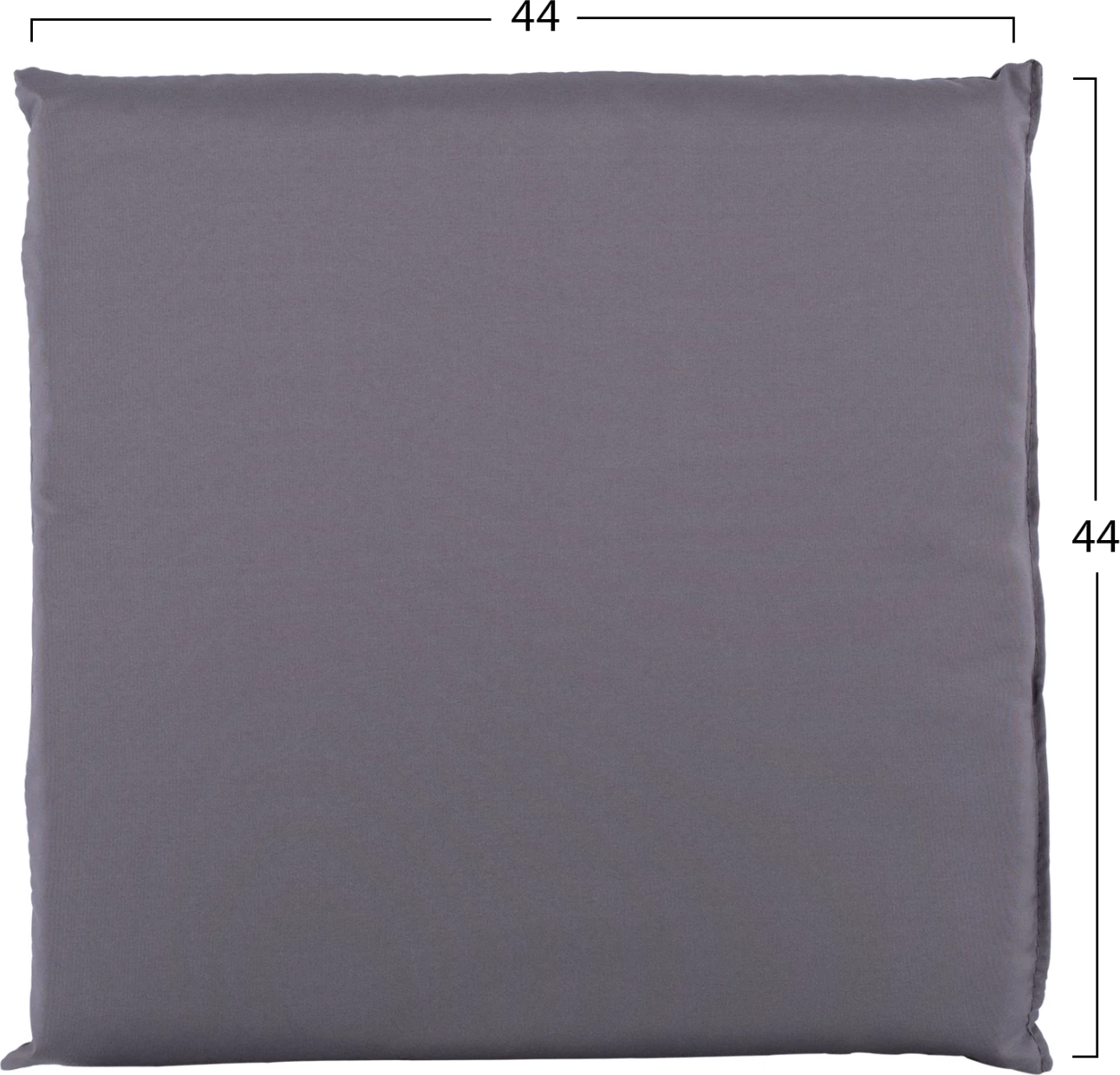 Blazina iz tkanine siva 44x44x5.5