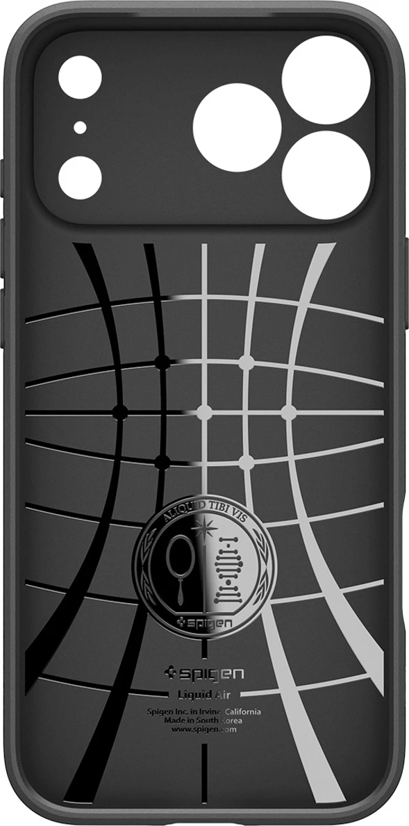 Ovitek Liquid Air za iPhone 17 Pro, Spigen, mat črn