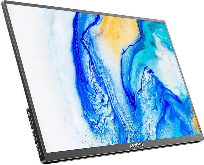 Prenosni monitor 15,6" Full HD IPS, Arzopa A1 GAMUT, črn